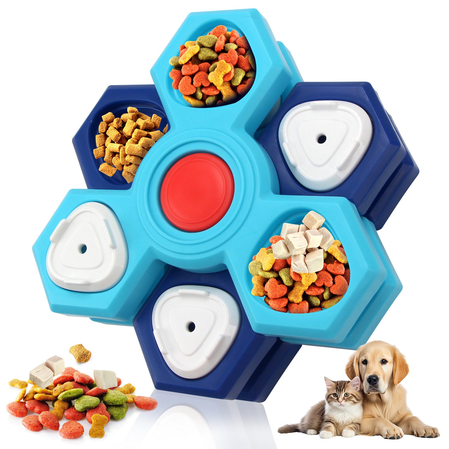 4-Layer Puzzle Slow Feeder for Dogs | Petora