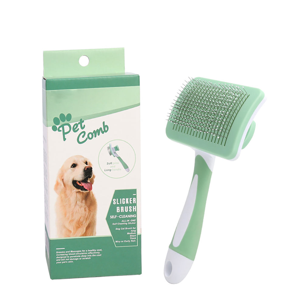 Self-Cleaning Slicker Brush | Petora
